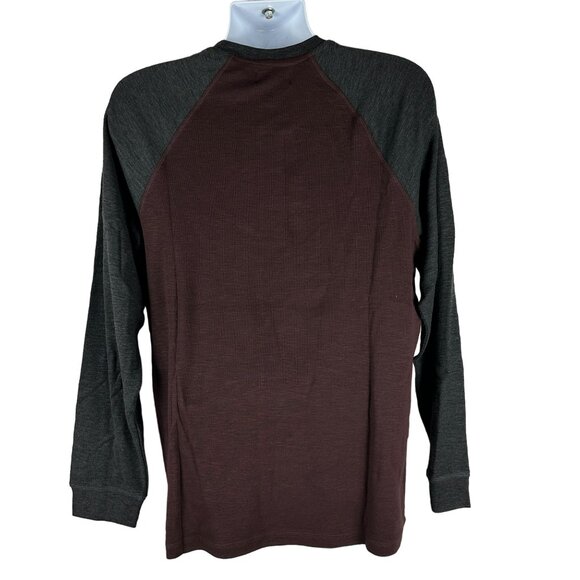 Tailor Vintage Mens Airotec+ Water Henley Shirt Heather Performance Size L - Picture 2 of 7